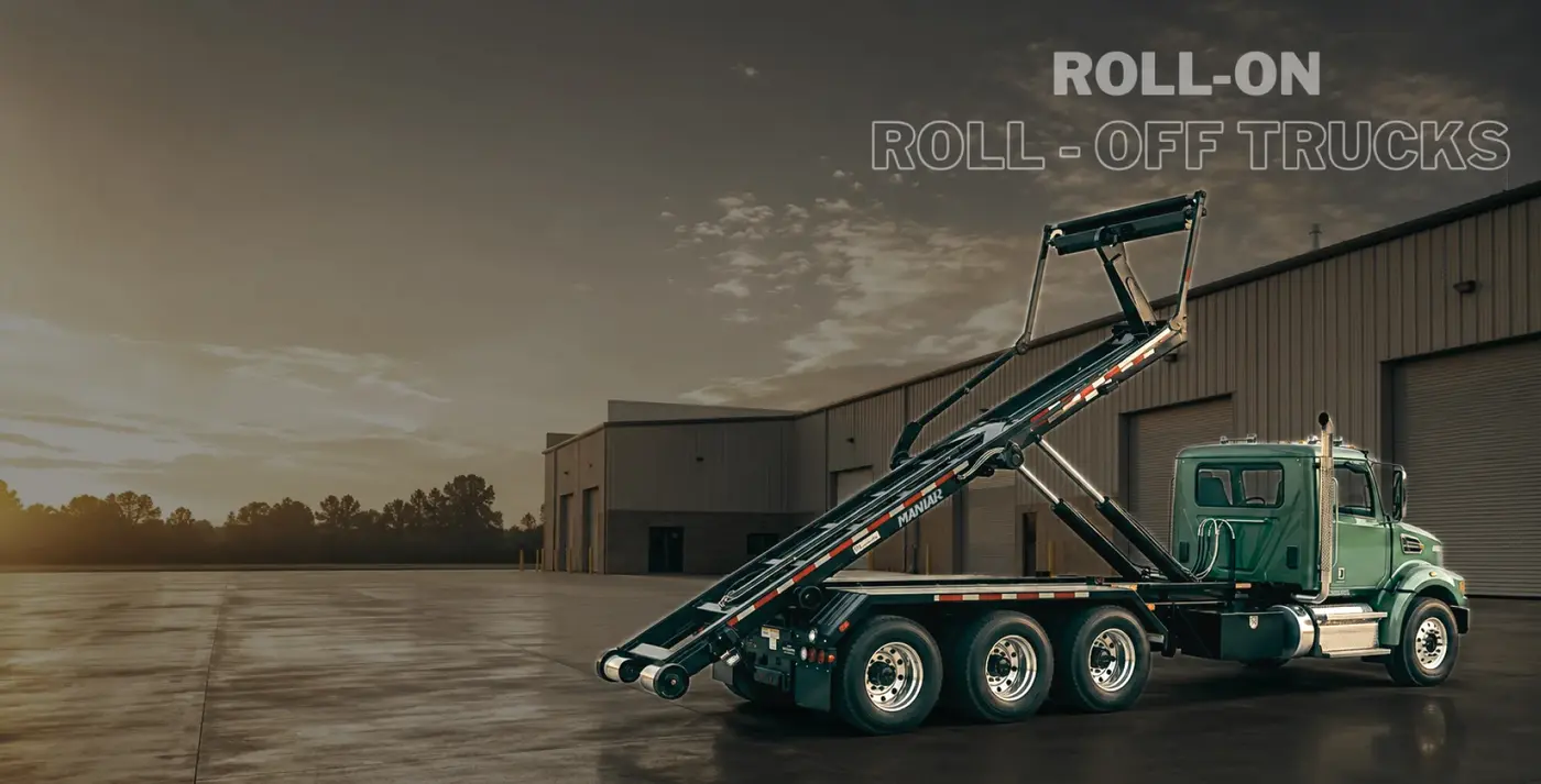 Roll-on roll-off truck